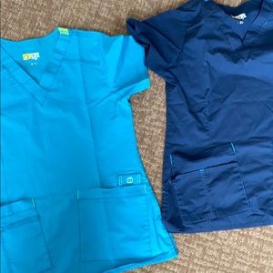 Scrub tops 3